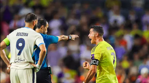 Cristiano Ronaldo celebra un gol del Al Nassr - Al Nassr