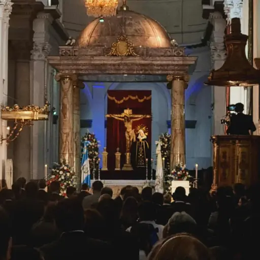 Cantos de agradecimiento se entonaron dentro de Catedral Metropolitana. ,Yuli Pérez.
