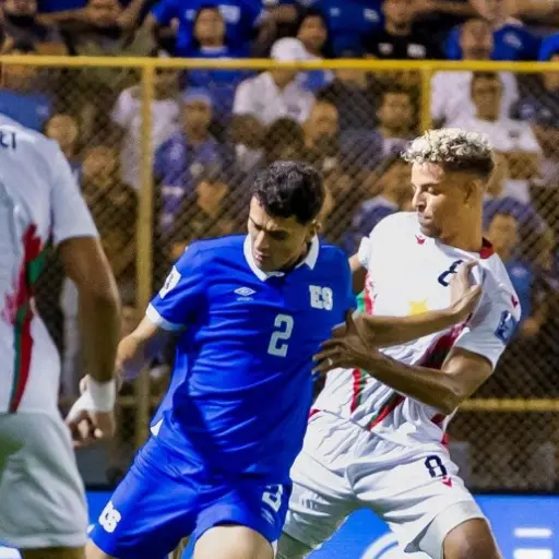 Jugada entre El Salvador y Surinam del pasado lunes 