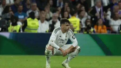 Raúl Asencio, defensa del Real Madrid - EFE