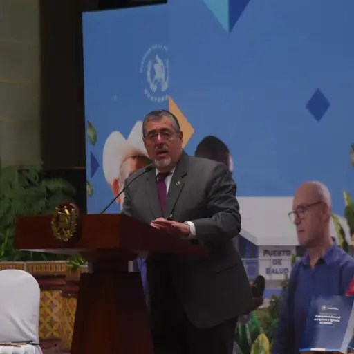 Bernardo Arévalo, presidente de la República de Guatemala - Omar Solís