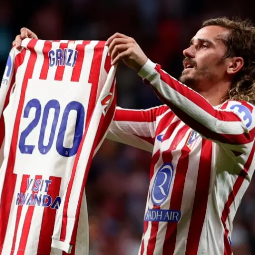 Antoine Griezmann alcanzó los 200 goles con el Atlético Madrid 