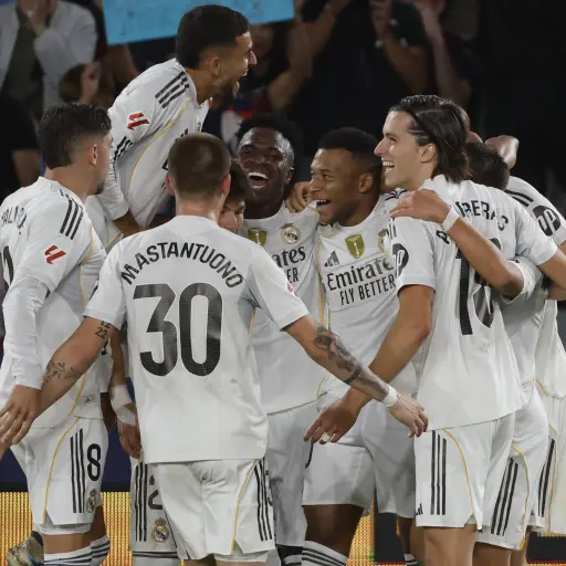 Kylian Mbappé fue la figura del Real Madrid al hacer un doblete de goles