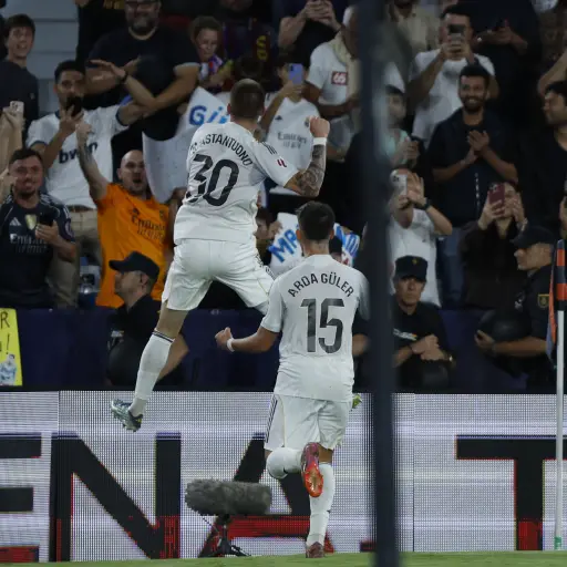 Franco Mastantuono se estrena como goleador con el Real Madrid