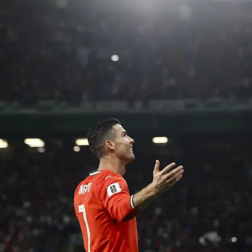 Celebración de Cristiano Ronaldo ante Hungría - EFE