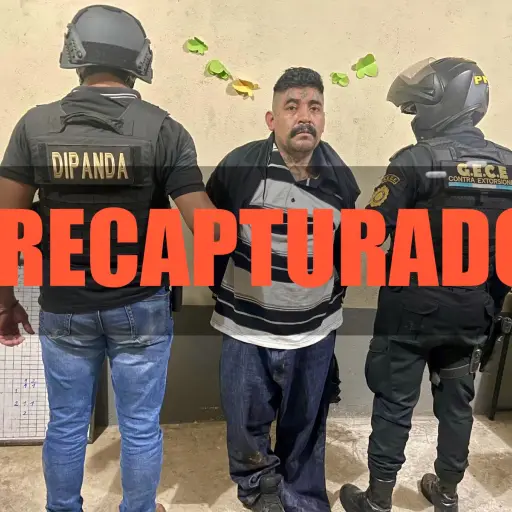 Alias Black Demon recapturado ,PNC