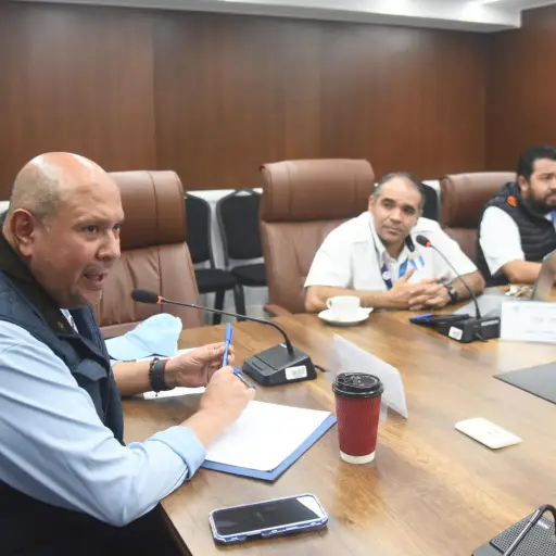 Diputado Orlando Blanco y autoridades de CDAG coordinan sedes y logística de Juegos Centroamericanos - Omar Solís