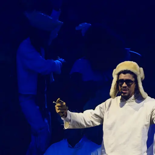 Fotografía de archivo del 20 de septiembre de 2025 del cantante puertorriqueño Bad Bunny durante una presentación en el Coliseo de Puerto Rico en San Juan (Puerto Rico) , EFE/ Thais Llorca ARCHIVO