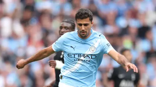 Rodri, mediocampista del Manchester City - EFE