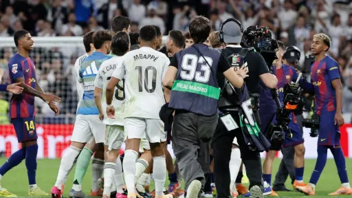 Lamine Yamal fue encarado por varios jugadores del Real Madrid