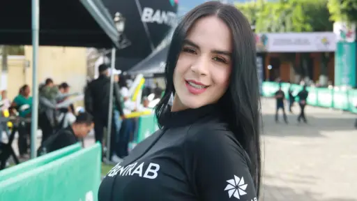 Jimena Gómez, la modelo colombiana que conquista la Vuelta a Guatemala - Alex Meoño