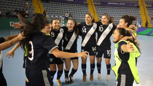 Guatemala gana oro en el futsala femenino - Guatemala 2025