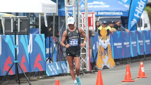 Erick Barrondo estableció un nuevo récord en los Juegos Centroamericanos - Guatemala 2025
