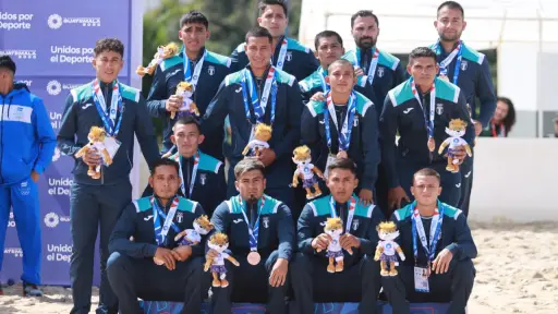 Futplaya logra el bronce en Juegos Centroamericanos 2025