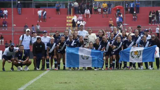Guatemala celebra la medalla de bronce del fútbol femenino - FFG