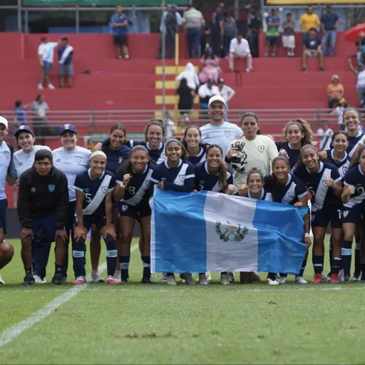 Guatemala celebra la medalla de bronce del fútbol femenino - FFG