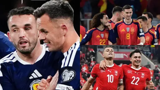 Cinco selecciones de la UEFA lograron este día los últimos boletos directos al Mundial 2026 