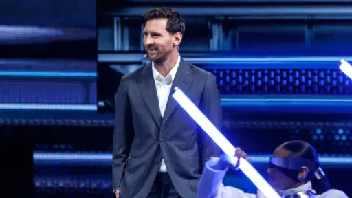 Lionel Messi participó en el foro  American Business Forum (ABF