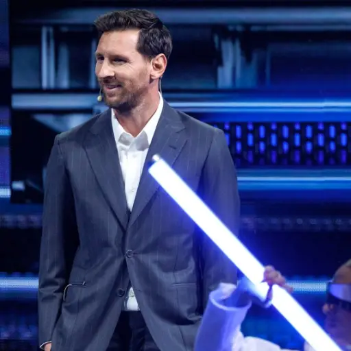 Lionel Messi participó en el foro  American Business Forum (ABF