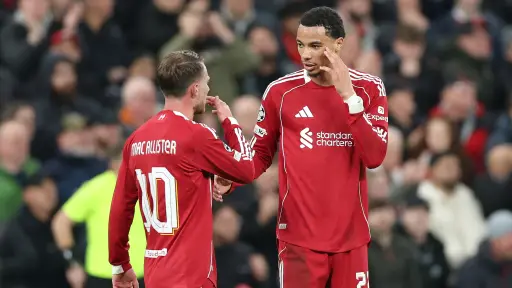 Alexis Mac Allister fue el autor del gol de la victoria contra el Real Madrid,