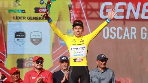 Oscar Garzón campeón de la Vuelta a Guatemala 2025