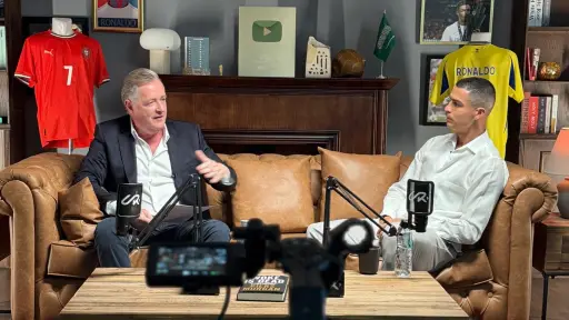 Entrevista de Piers Morgan con Cristiano Ronaldo - Piers Morgan