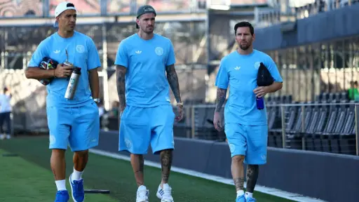 Actualmente, Suárez, De Paul y Messi comparte en el mismo equipo, el Inter Miami 