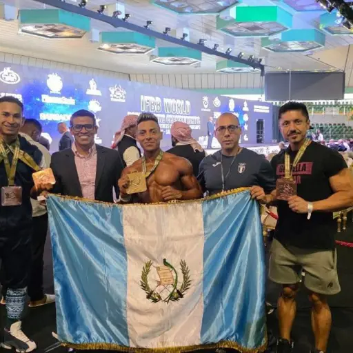 Jorge Daniel Patzán conquista su quinto título mundial de fisicoculturismo - COG