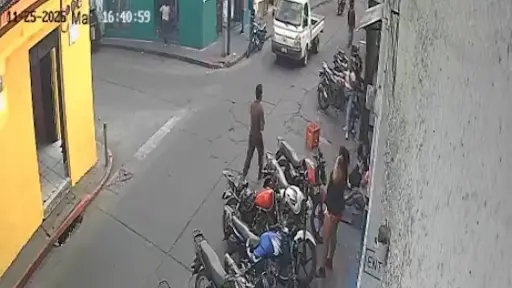 Mujer asesinada en Escuintla.  ,Capturan de pantalla video de X. 