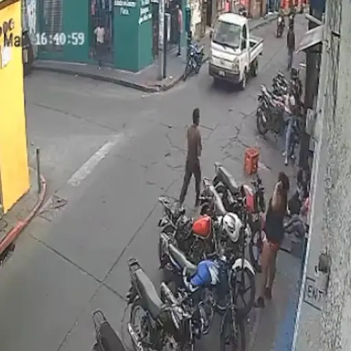 Mujer asesinada en Escuintla.  ,Capturan de pantalla video de X. 