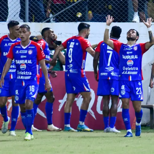 Celebración de Xelajú MC en la Copa Centroamericana - Concacaf