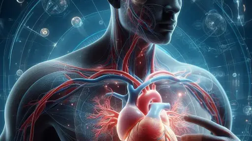 ai generado, corazón, cuerpo humano, anatomía, arterias, venas, cardiovascular, salud, circulación, cardiología, circulatorio, aorta, ventrículo, coronaria, organo, médico ,Pixabay