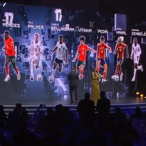 Once masculino del The Best 2025