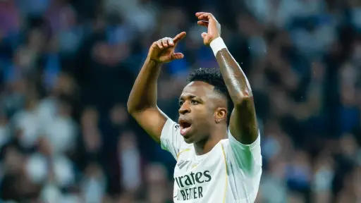 Vinícius no vive su mejor momento con el Real Madrid 