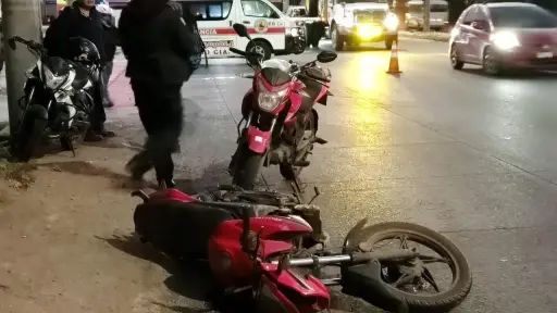 Un motorista murió tras un accidente en el Km. 34 de la ruta al Pacífico. ,Bomberos Voluntarios