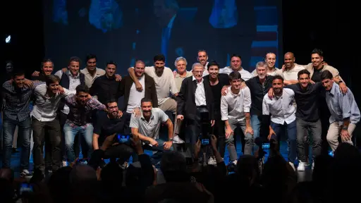 Óscar Washington Tabárez fue homenajeado en Uruguay 