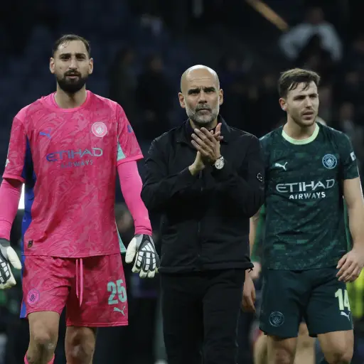 Pep Guardiola logró el séptimo triunfo en el estadio Santiago Bernabéu 