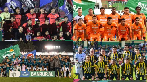 Semifinalistas del Torneo Apertura 2025 de la Liga Nacional 