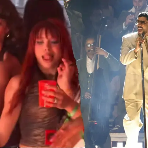 Yeri Mua y Bad Bunny ,Redes sociales