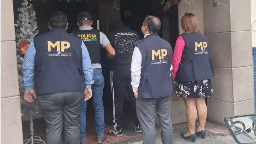 Cinco agentes fueron detenidos por presuntamente incurrir en actos de corrupción. ,Ministerio Público