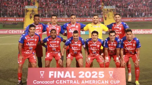 Once de Xelajú MC en la final de la Copa Centroamericana 2025 - Alex Meoño