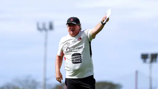 Óscar Machillo Ramírez, técnico de Alajuelense - X @ldacr
