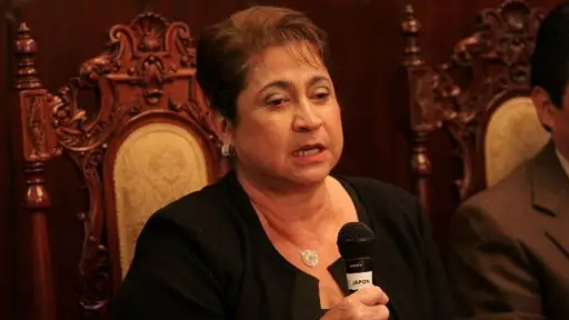 La exprimera dama Rosa María Leal, esposa del expresidente Otto Pérez Molina. ,Diario de Centro América