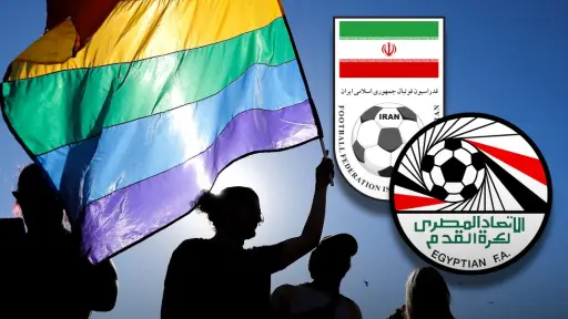 Irán vs. Egipto ha sido catalogado como el partido del Orgullo
