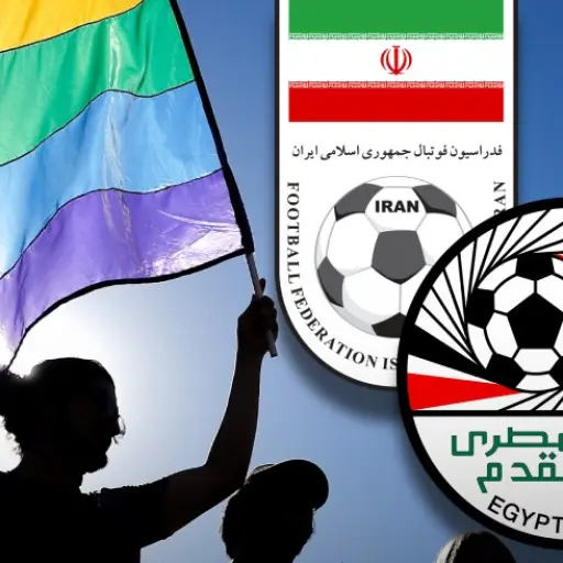Irán vs. Egipto ha sido catalogado como el partido del Orgullo