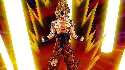 Goku Supersayayín ,X