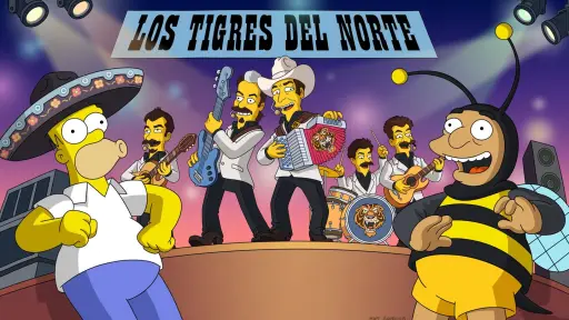 Los Simpson - Los Tigres del Norte ,Redes sociales