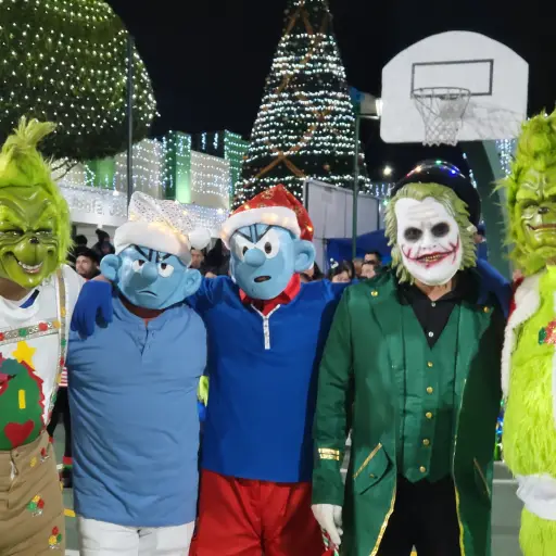 Convite navideño San Lucas ,Redes sociales