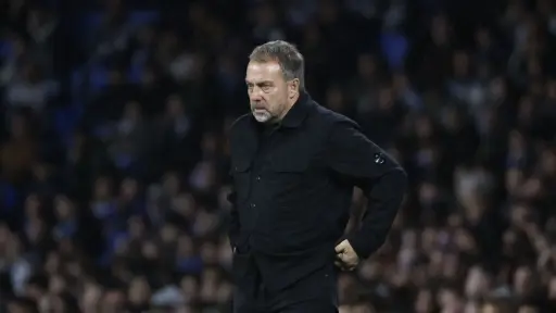 Hansi Flick se refirió al arbitraje del Real Sociedad-Barcelona 