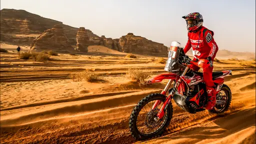 El guatemalteco Francisco Arredondo durante el Rally Dakar 2026 - César Pérez